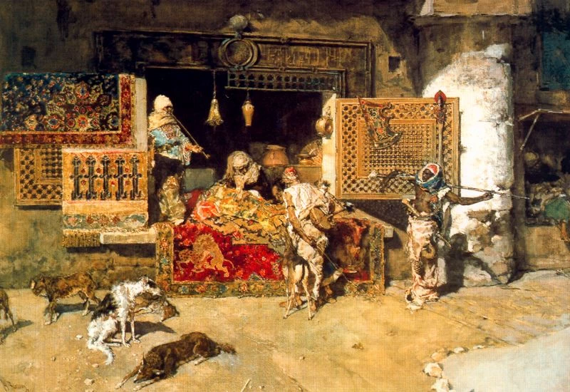 Il venditore di tappeti - Museu de Montserrat